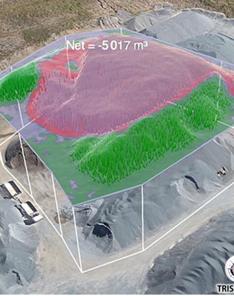 Cut Fill Data - Drone - trishunya
